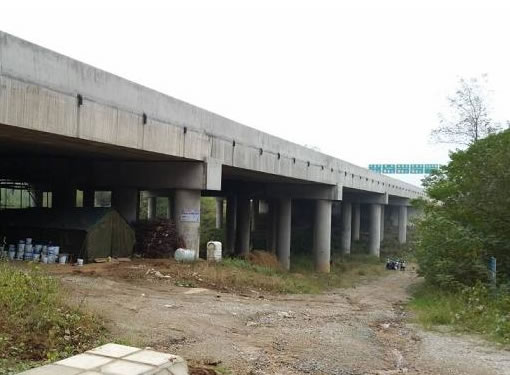 京港澳高速洋河大桥预应力碳纤维板加固